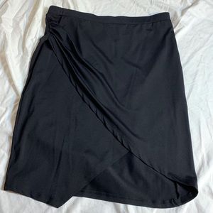 NWT Leith faux wrap body con skirt stretchy comfy